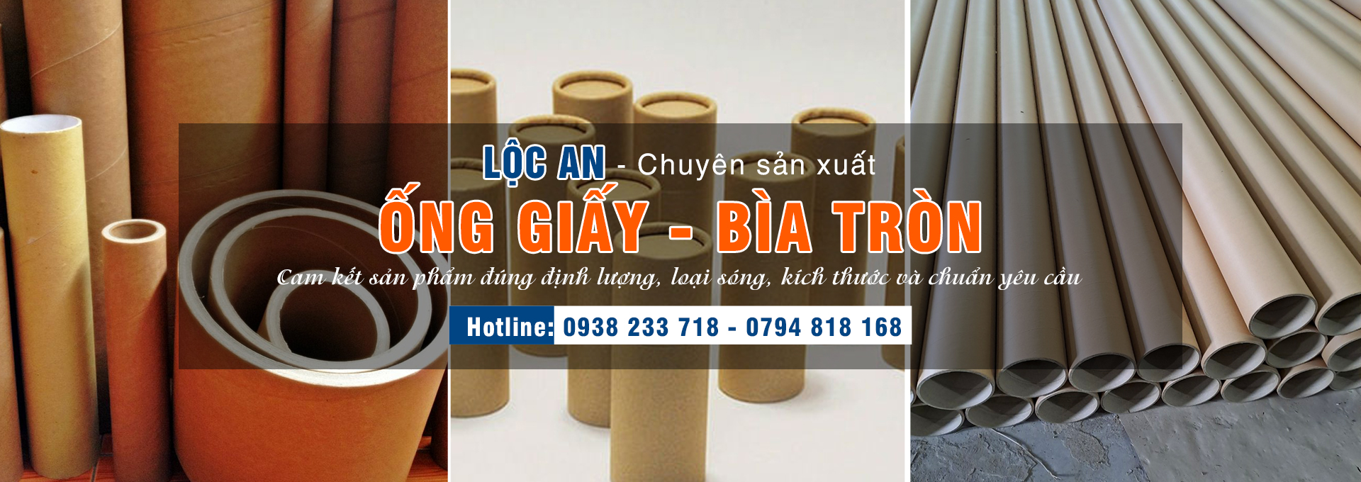 CÔNG TY TNHH SẢN XUẤT THƯƠNG MẠI ỐNG GIẤY LỘC AN